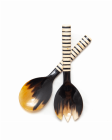 sStriped Serving Utensils