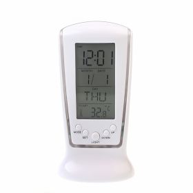 Multifunction Calendar Temperature Digital Alarm Clock with Blue Back Light Electronic Calendar Thermometer Led Clock With Time