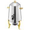 Stainless Steel Hot Tea & Cold Drink Dispenser 3.4 Gal Beverage Dispenser