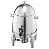Stainless Steel Hot Tea & Cold Drink Dispenser 2.7 Gal Beverage Dispenser