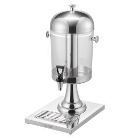 Drink Dispenser 2.1 Gal Beverage Dispenser for Parties with Spigot Tray