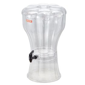 Drink Dispenser 3.4 Gal Beverage Dispenser for Parties Plastic with Spigot