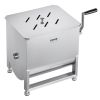 Manual Meat Mixer 80L Fixed Tank Mixing Max 80LB for Meat Sausage Mixer Machine