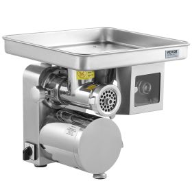 Commercial Electric Meat Grinder Slicer 11 Lbs/Min Sausage Stuffer Maker Kitchen