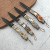 4pcs Folding Fruit Knife Stainless Steel Paring Knife Sharp Safe Portable Folding Knife Key Field Camping Knife