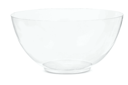 Clear Plastic Punch Bowl, by Way To Celebrate