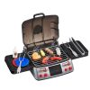 VEVOR 19 PCS Kids BBQ Grill Playset Cooking Grill Toy Set with Smoke Sound Light