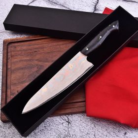 Cyprus | Copper Damascus Chef Knife | Elegant | Faneema Cutlery