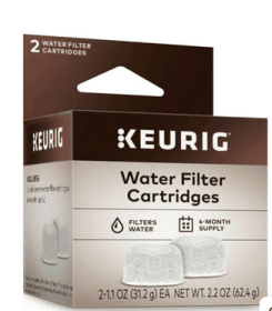 Keurig Coffee Maker Water Filter Refill Cartridges K-Cup Pods