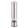 Electric Salt Pepper Grinder with Light Adjustable Coarseness Stainless Steel Salt Pepper Shaker