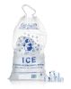 Pack of 500 Drawstring Ice Bags 12 x 20. Heavy Duty Printed Bags 12x20. BPA Free Food Grade Safe 10 lbs Ice Bags. 'Cool Penguin' Design