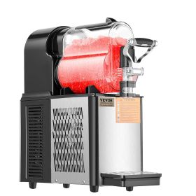 VEVOR Commercial Slushy Machine, 3L Single Bowl Slush Drink Maker, 330W Frozen Drink Machine with Temperature Preservation