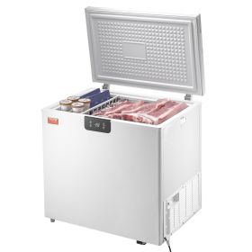 VEVOR Chest Freezer, 7 Cu.ft / 198 L Compact Deep Freezer