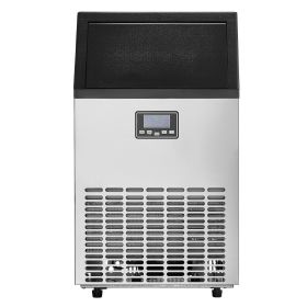 Commercial Ice Maker Freestanding Cabinet Machine 130lbs/24H 45 Ice Cubes