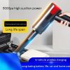 Wireless-silver Car vacuum cleaner wireless usb charging car vacuum cleaner home handheld mini desktop vacuum cleaner portable