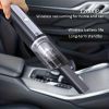 Wireless Silver Car vacuum cleaner strong suction handheld rechargeable home vacuum cleaner