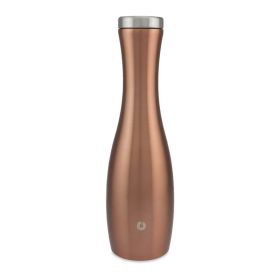 Stainless Steel Wine Carafe, Gold