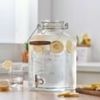 Better Homes & Gardens Glass 2-Gallon Beverage Dispenser with Glass Clamp Lid