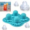 Octopus Ice Tray(5.12''√ó5.12''); Ice Cube Molds; DIY Cocktail Ice Balls; Home Supplies; Party Game Supplies; Birthday Gifts; Children's Day Gift