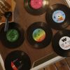 6pcs Coasters With Gift Box; Vinyl Record Coasters For Drinks Novelty ; Funny Absorbent Retro Style Home Decor; Hot Coffee Cup Placement