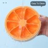 Ice Cube Tray; Silicone Ice Cube Tray; Ice Cube Tray With Lids Silicone; Round Ice Cube Mold