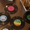 6pcs Coasters With Gift Box; Vinyl Record Coasters For Drinks Novelty ; Funny Absorbent Retro Style Home Decor; Hot Coffee Cup Placement
