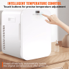 Mini Fridge, 20L Skincare Fridges With Temper Control Touch Screen, Portable Small Beverage Refrigerator For Bedroom Office Car Dorm