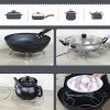 1pc Stainless Steel Kitchen Pot Holder; Steam Pot Holder; Heat Insulation Pad; Anti-scalding Rack