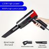 Wired red Car vacuum cleaner home handheld mini desktop vacuum cleaner portable