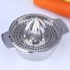 1pc Stainless Steel Lemon Squeezer; Juicer For Oranges Lemons Fruit; Portable Orange Juicer