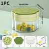 Creative Bear Ice Tray Ice Ball Ice Cream Baseball Mold; Plastic Ice Storage Ice Making Box 6.29*4.33in