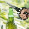 Heavy Duty Ultra Sharp Kitchen Shears with Cover, Stainless Steel Kitchen Scissor with Beer Bottle Opener, Fish Scale Remover and Nut