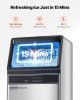 Commercial Ice Maker Freestanding Cabinet Machine 150lbs/24H 55 Ice Cubes