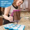 Pancake Batter Dispenser Perfect Pancakes, Cupcake, Waffle, Muffin Mix, Crepe & Cake - Easy Pour Baking