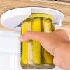 Creative Can Opener Under The Cabinet Self-adhesive Jar Bottle Opener Top Lid Remover Wet Grip Jar Opener EZ Jar Opener Weak Single Hand Under Cabinet