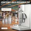 VEVOR Milkshake Maker Machine, 120W Commercial Milk Tea Shaker Machine, Single Head Milk Shake Mixer Machine