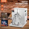 VEVOR Milkshake Maker Machine, 120W Commercial Milk Tea Shaker Machine, Single Head Milk Shake Mixer Machine