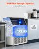 Commercial Ice Maker Freestanding Cabinet Machine 440lbs/24H 160 Ice Cubes