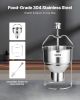 Donut Depositor Manual Doughnut Dropper Hopper Stainless Steel Batter Dispenser
