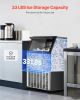 Commercial Ice Maker Freestanding Cabinet Machine 130lbs/24H 45 Ice Cubes