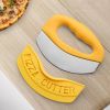 Pizza Knife; Knife; Equipped With Sharp Stainless Steel Blade; Easy To Clean With The Blade Cover