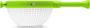 Spina | Easy-To-Use Salad Spinner  Lettuce Spinner | Colander with Collapsible Handle |  Green