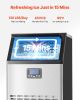 Commercial Ice Maker Freestanding Cabinet Machine 130lbs/24H 45 Ice Cubes