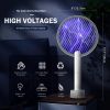 Bug Zapper; Mosquito Killer USB / Rechargeable; Electric Fly Swatter Lamp & Racket