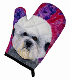 Dandie Dinmont Terrier Oven Mitt (size: 8.5 x 12)