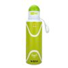 Tennis Pattern Straw Lid Water Bottle; Flip & Sip Double Stainless Steel Thermal Insulation; Sports Bottle; Outdoor Mug