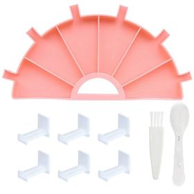 1 Set Diamond Painting Trays (Color: Pink)