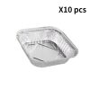 8"x8" Disposable Aluminum Foil  Cookware Square Pans