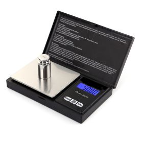 Mini Digital Scale 100/200/500g/0.01/0.1g High Accuracy Backlight Electric Pocket For Jewelry Gram Weight For Kitchen 1kg/0.1g (Load Bearing: 200g-0.01g)