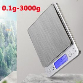Kitchen Digital Scale (Color: 0.1-3000g)